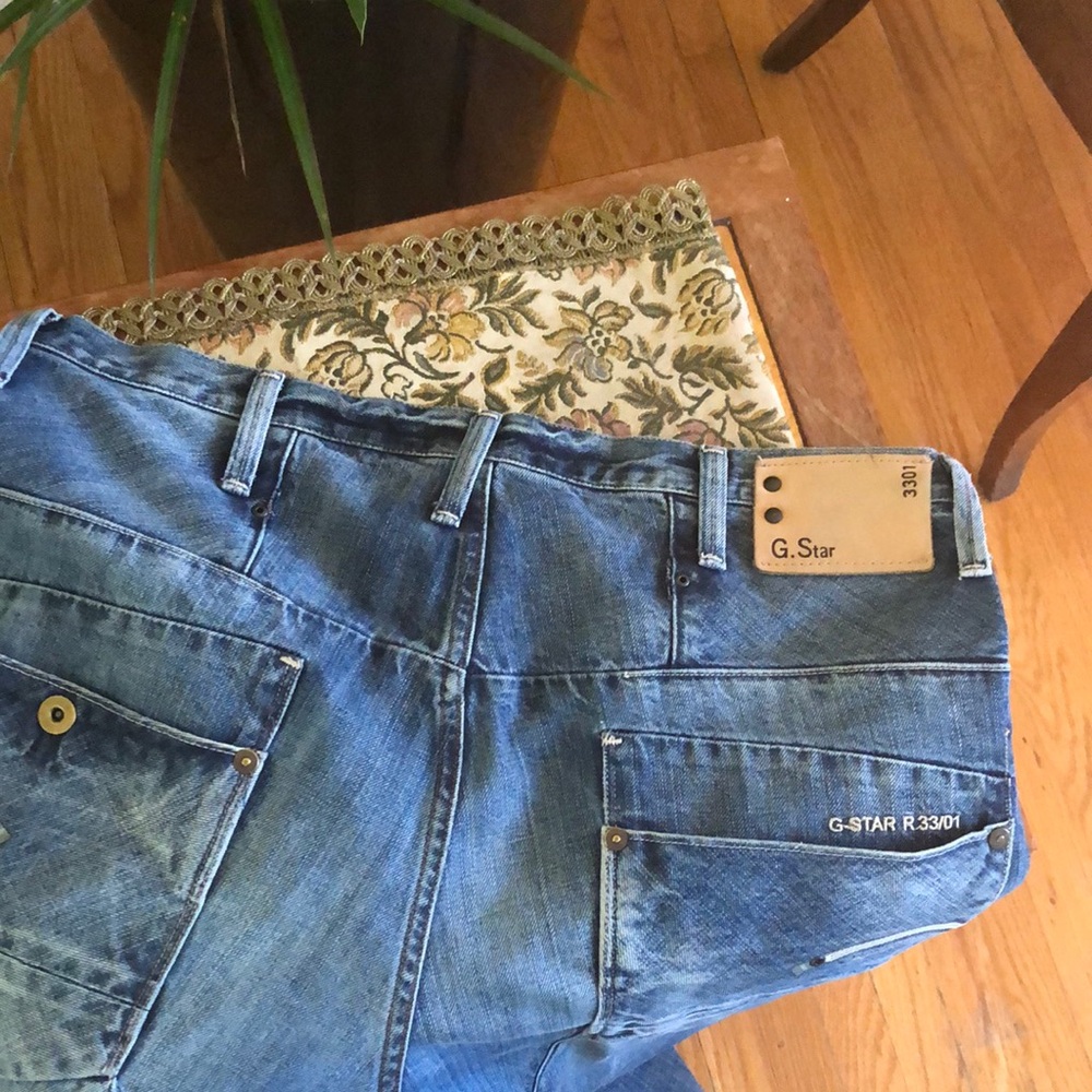 G-Star Blue Relaxed Jeans with Casual Appeal for men